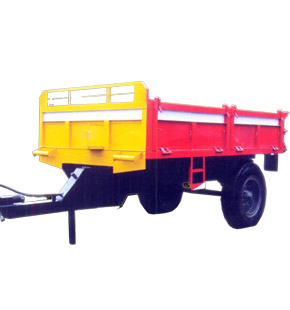 Double ( 2 / Two ) Wheel Hydraulic Tipping / Dumping Trailers
